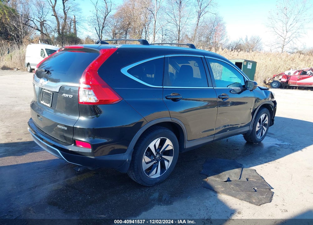 2015 HONDA CR-V TOURING VIN: 5J6RM4H96FL126600