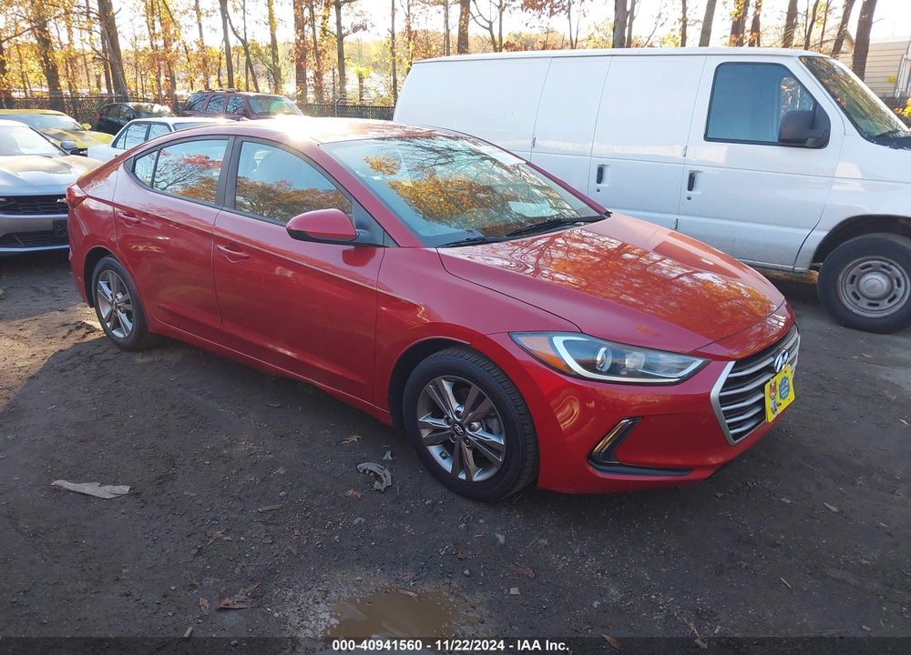 2017 HYUNDAI ELANTRA SE VIN: KMHD84LF3HU106024