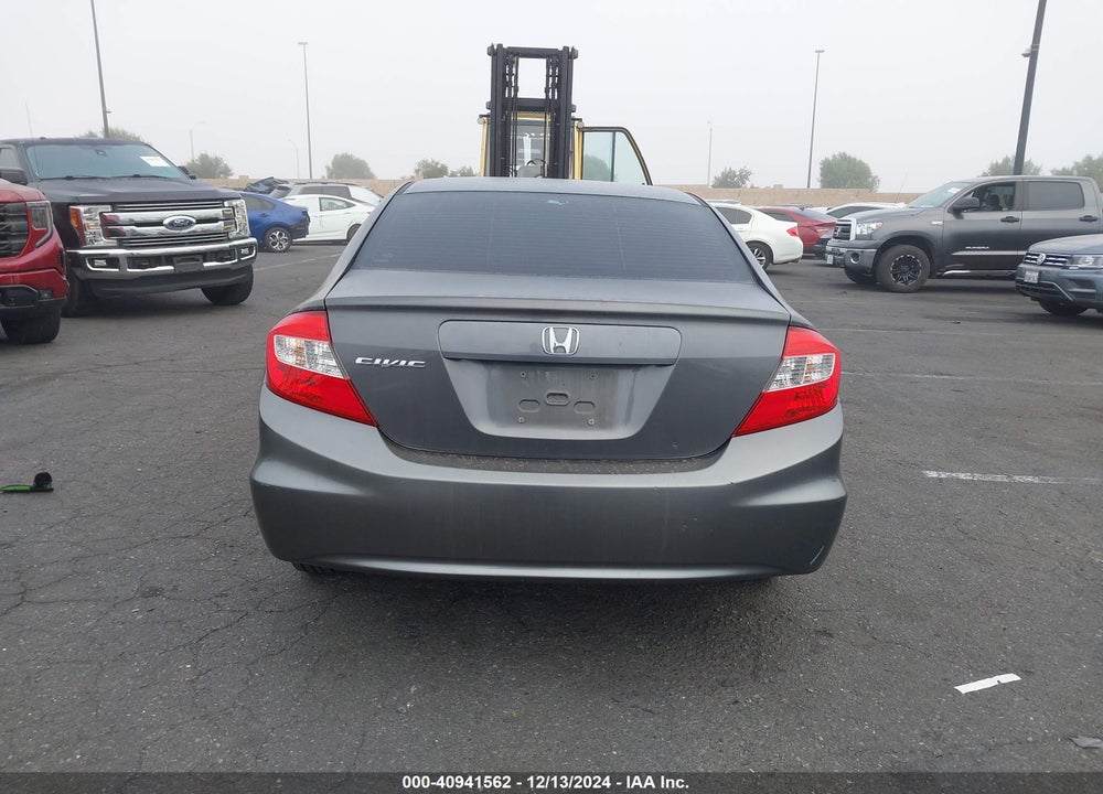 2012 HONDA CIVIC LX VIN: 2HGFB2F55CH611808