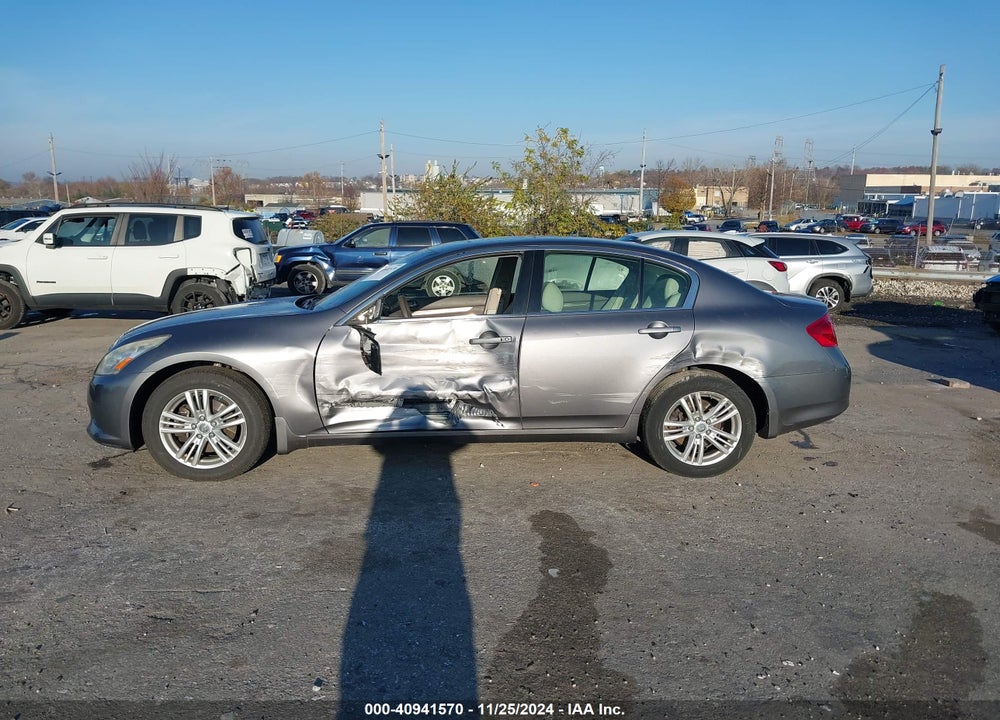 2012 INFINITI G37X VIN: JN1CV6AR7CM681904