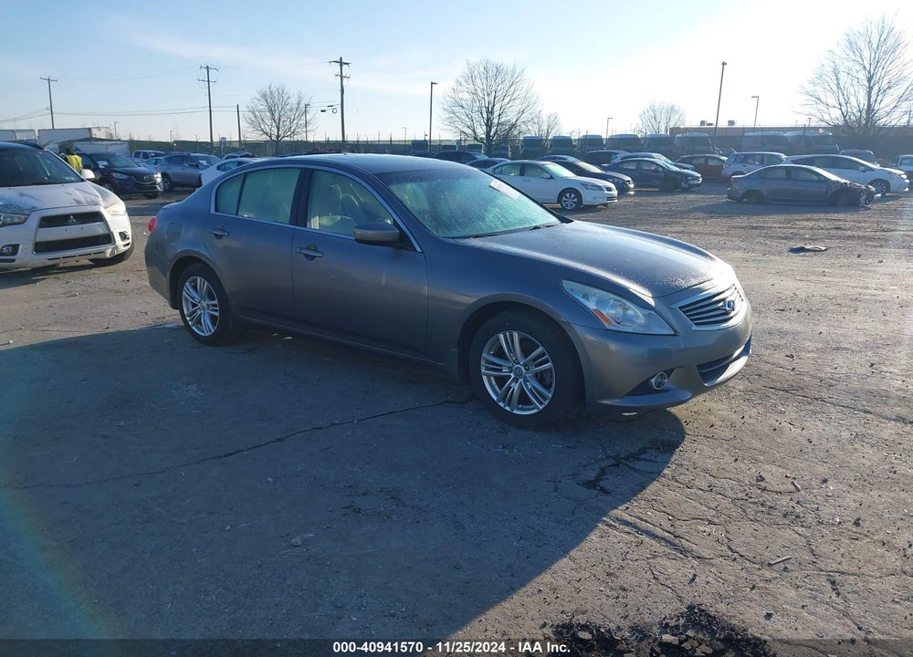 2012 INFINITI G37X VIN: JN1CV6AR7CM681904