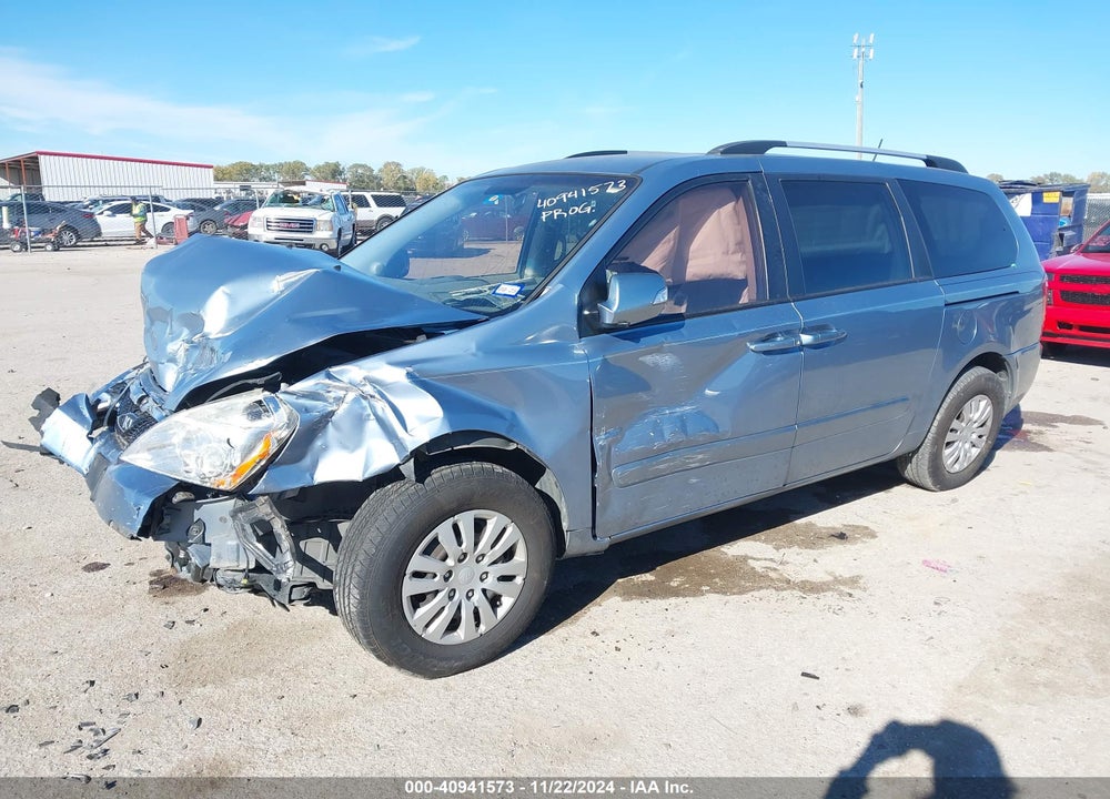 2014 KIA SEDONA LX VIN: KNDMG4C72E6549023