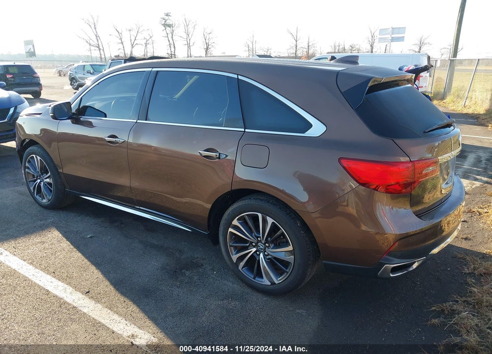 2020 ACURA MDX TECHNOLOGY PACKAGE VIN: 5J8YD4H59LL036093