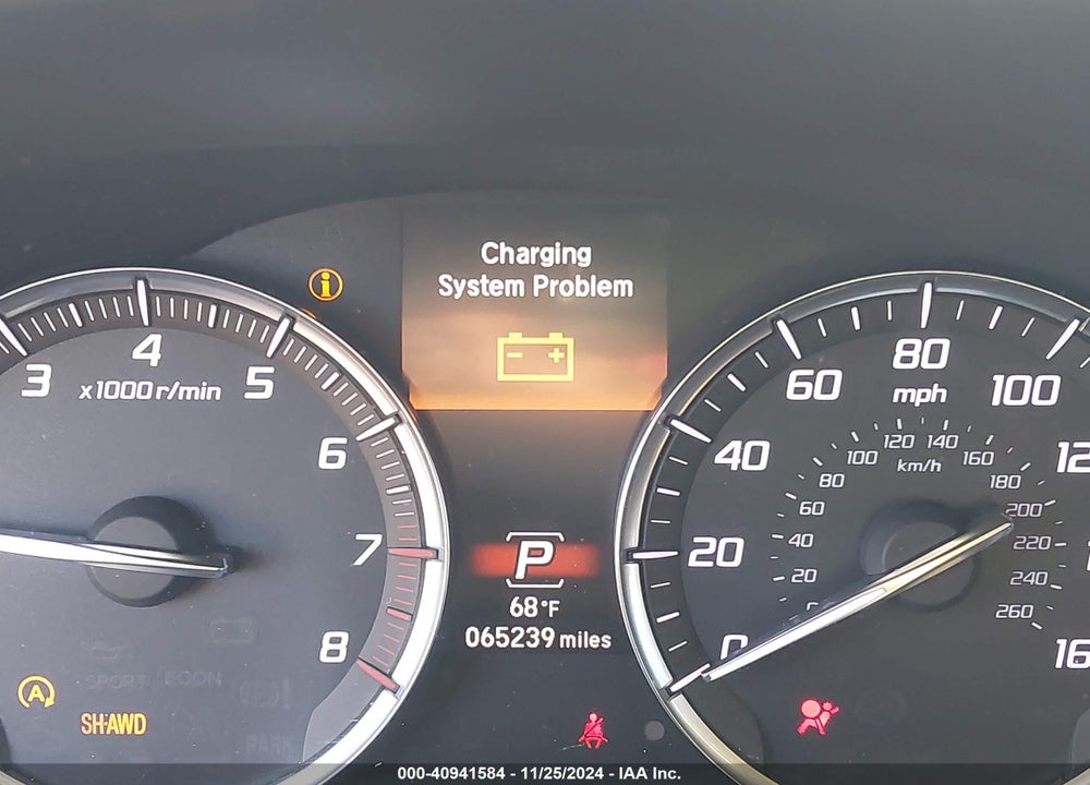 2020 ACURA MDX TECHNOLOGY PACKAGE VIN: 5J8YD4H59LL036093
