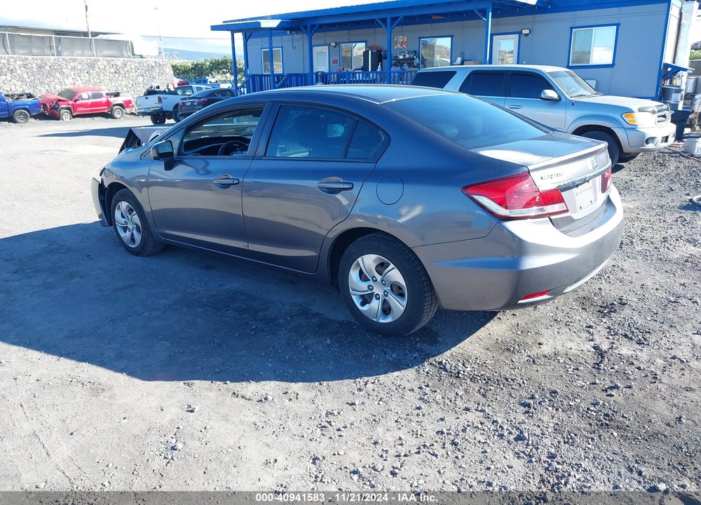 2014 HONDA CIVIC VIN: 19XFB2F57EE254760