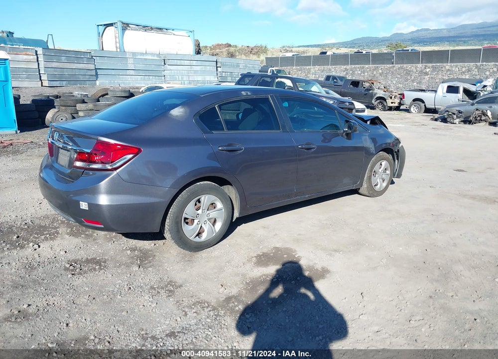 2014 HONDA CIVIC VIN: 19XFB2F57EE254760