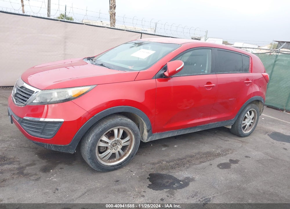2011 KIA SPORTAGE LX VIN: KNDPB3A24B7047908