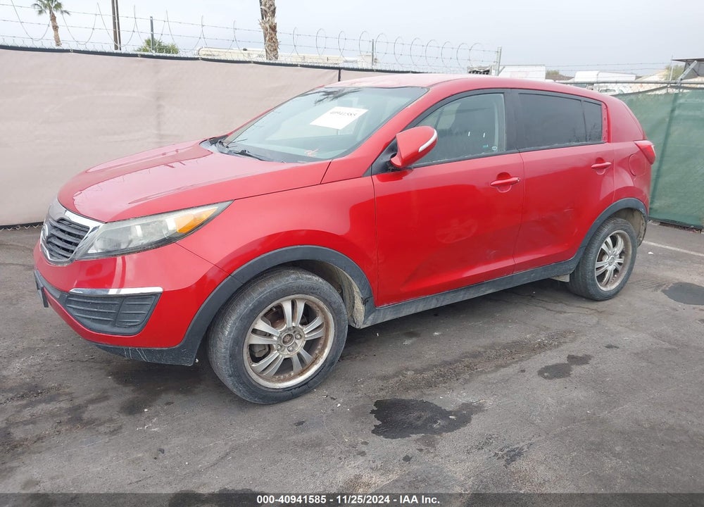 2011 KIA SPORTAGE LX VIN: KNDPB3A24B7047908