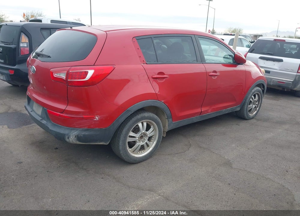 2011 KIA SPORTAGE LX VIN: KNDPB3A24B7047908