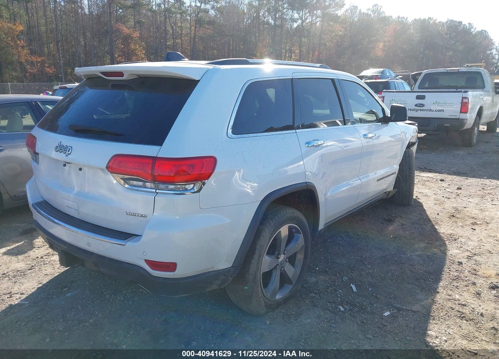 2018 JEEP GRAND CHEROKEE LIMITED 4X2 VIN: 1C4RJEBG7JC142079