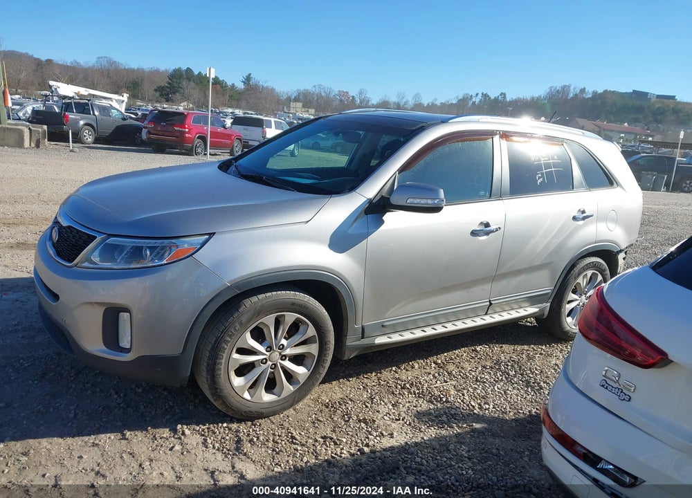 2014 KIA SORENTO EX V6 VIN: 5XYKU4A78EG512588