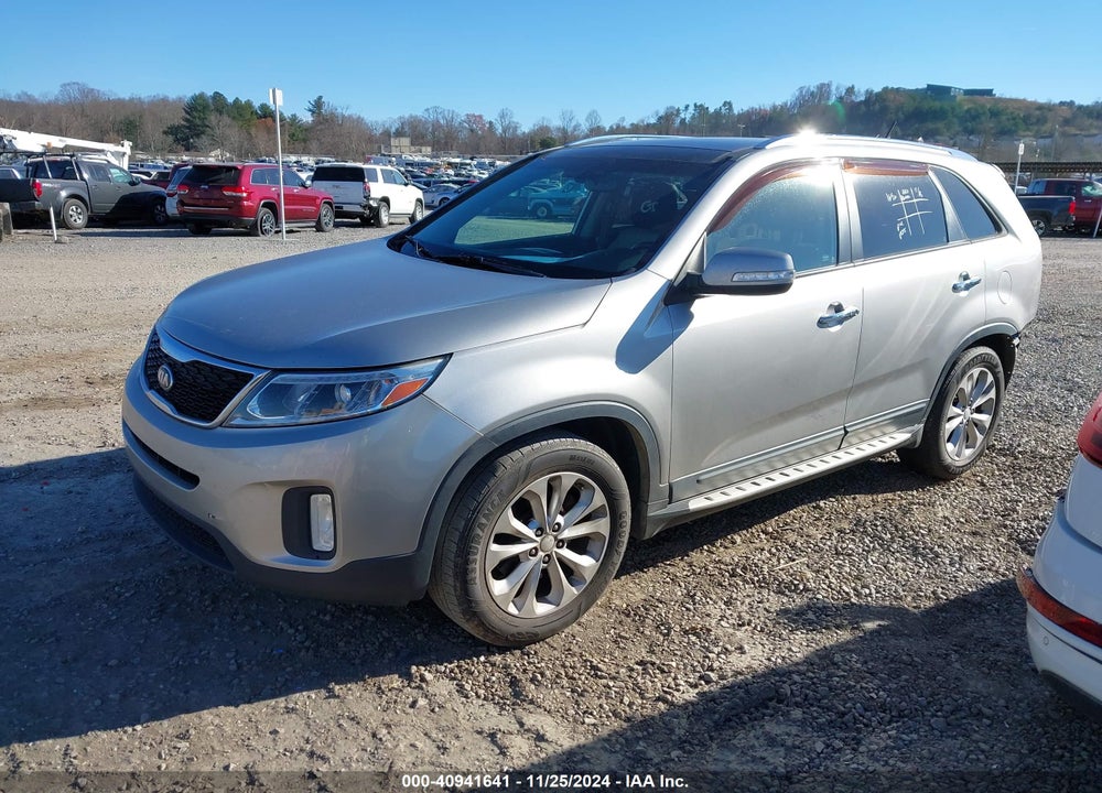 2014 KIA SORENTO EX V6 VIN: 5XYKU4A78EG512588