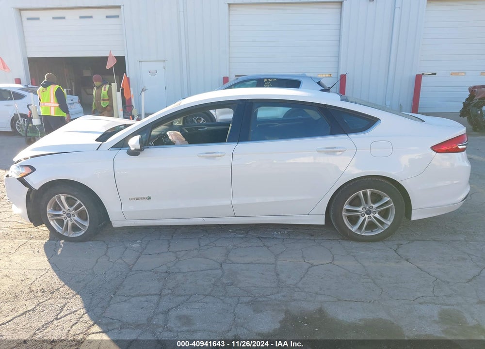 2018 FORD FUSION HYBRID SE VIN: 3FA6P0LU4JR153542