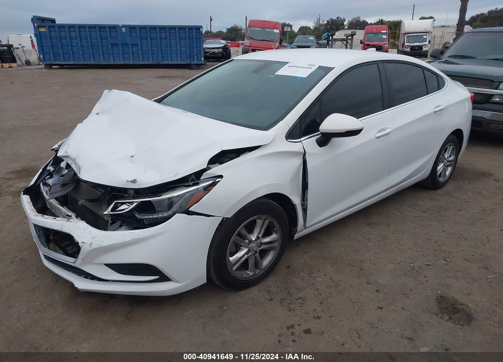 2017 CHEVROLET CRUZE LT AUTO VIN: 1G1BE5SM7H7248975