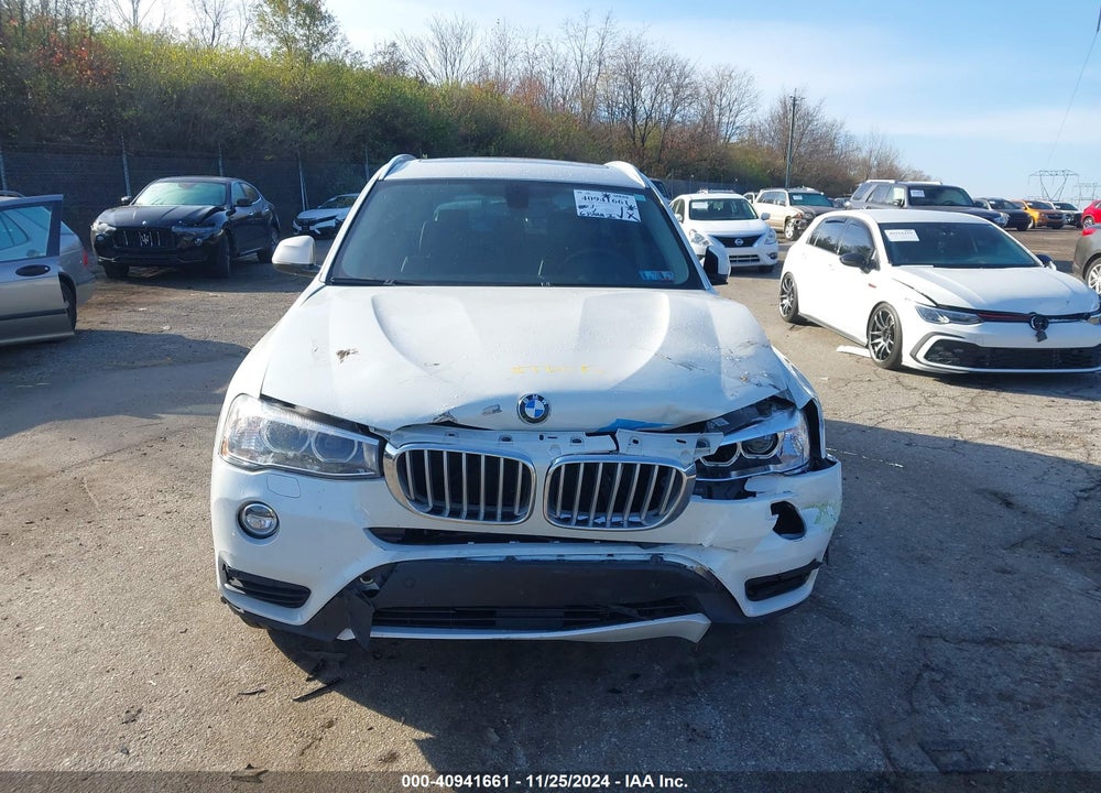 2017 BMW X3 XDRIVE28I VIN: 5UXWX9C35H0T18500