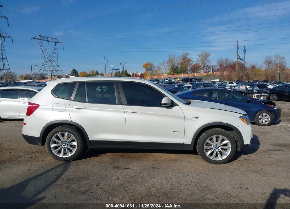 2017 BMW X3 XDRIVE28I VIN: 5UXWX9C35H0T18500