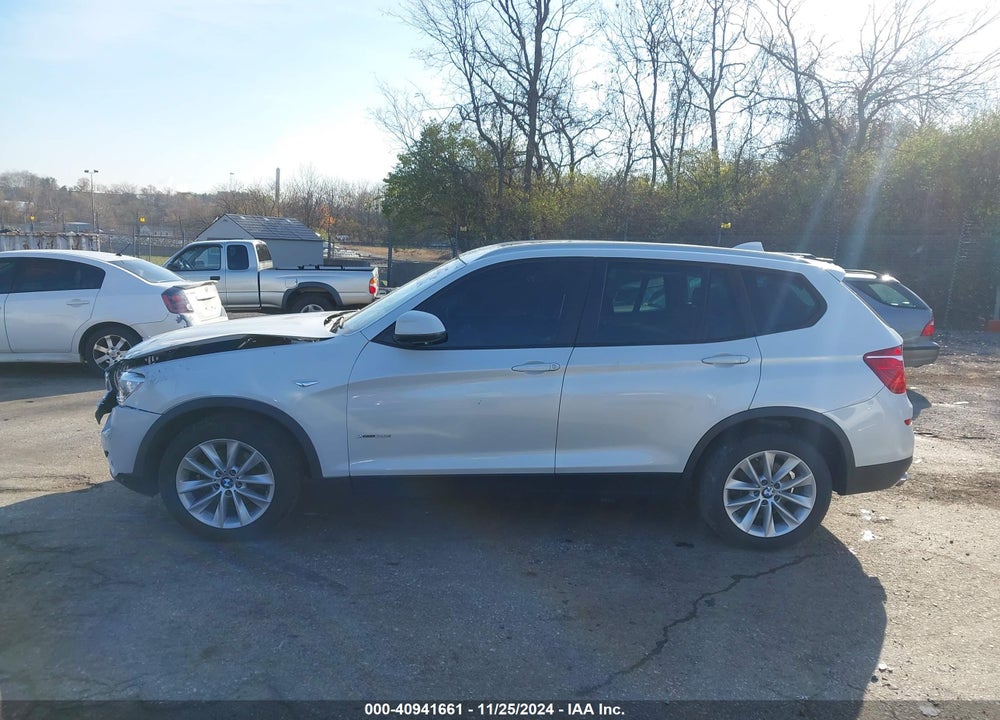 2017 BMW X3 XDRIVE28I VIN: 5UXWX9C35H0T18500