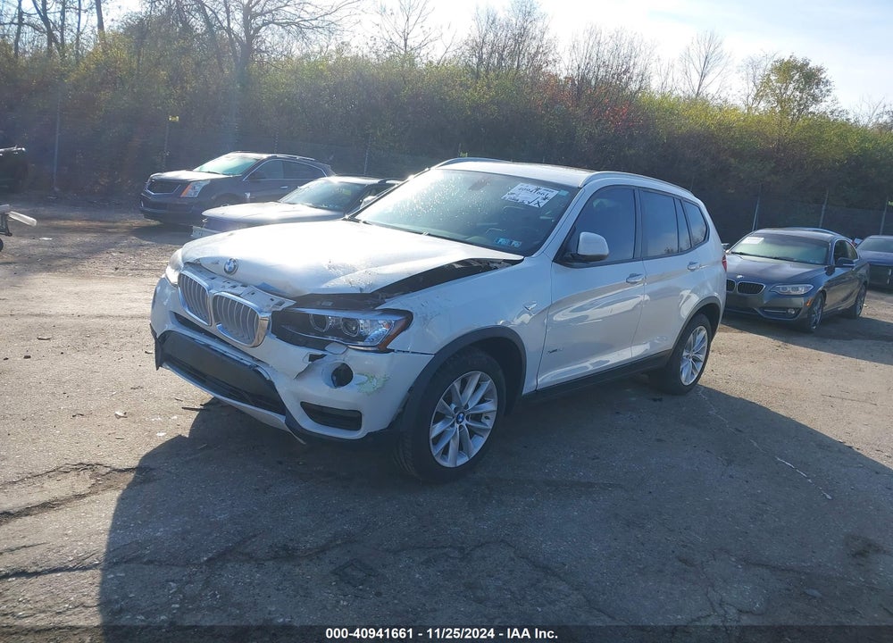 2017 BMW X3 XDRIVE28I VIN: 5UXWX9C35H0T18500
