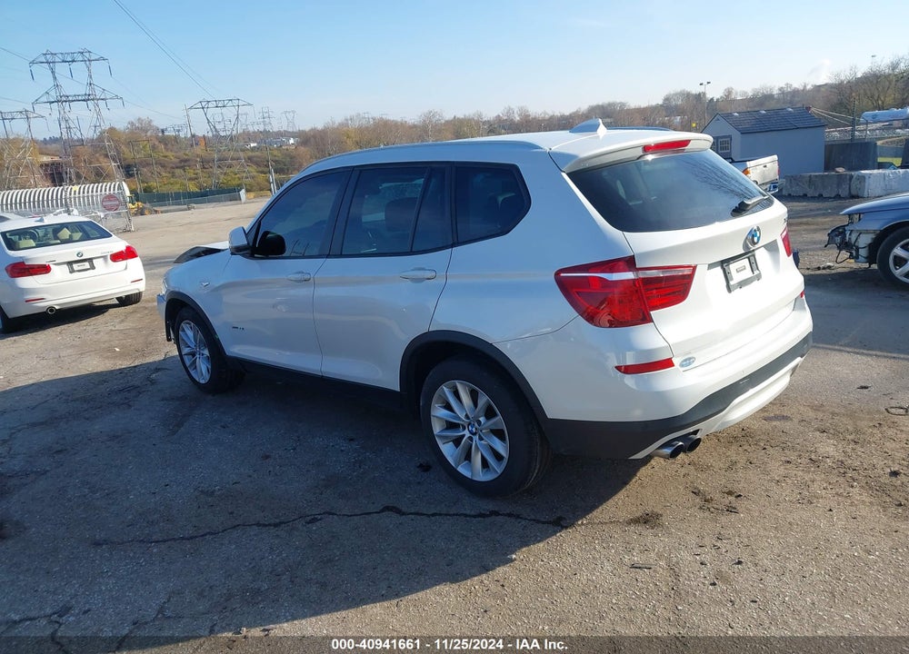 2017 BMW X3 XDRIVE28I VIN: 5UXWX9C35H0T18500