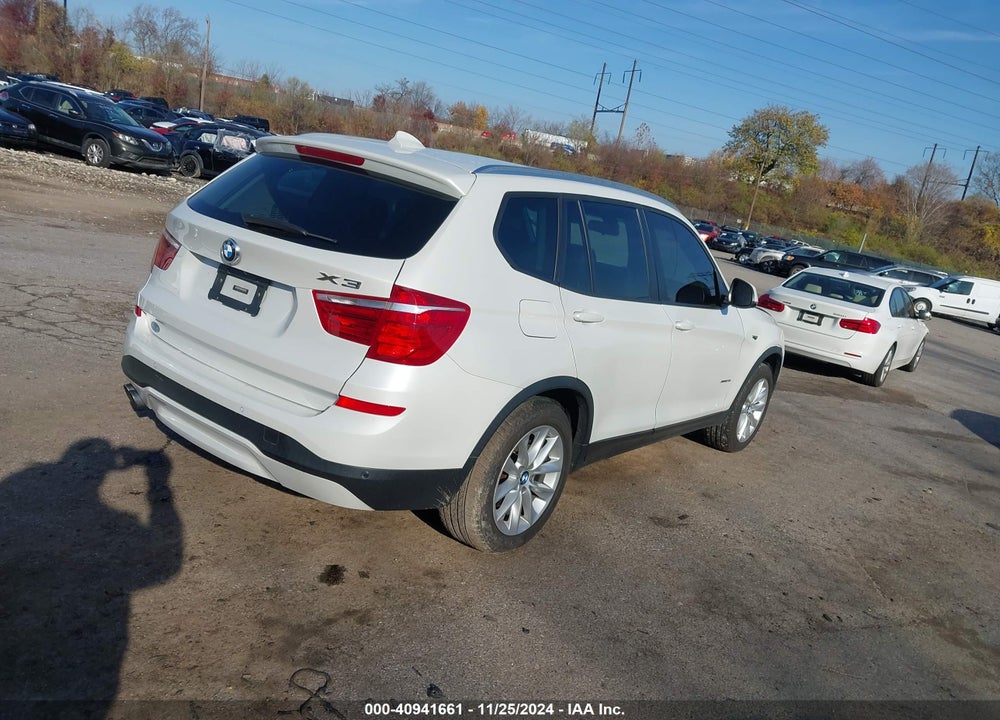 2017 BMW X3 XDRIVE28I VIN: 5UXWX9C35H0T18500