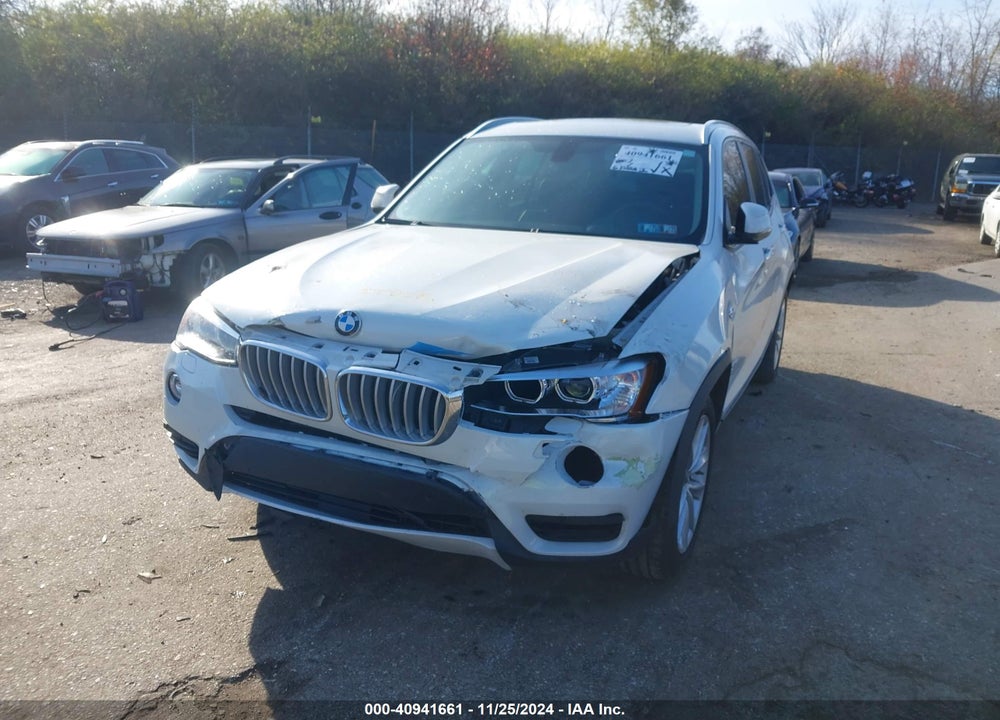 2017 BMW X3 XDRIVE28I VIN: 5UXWX9C35H0T18500