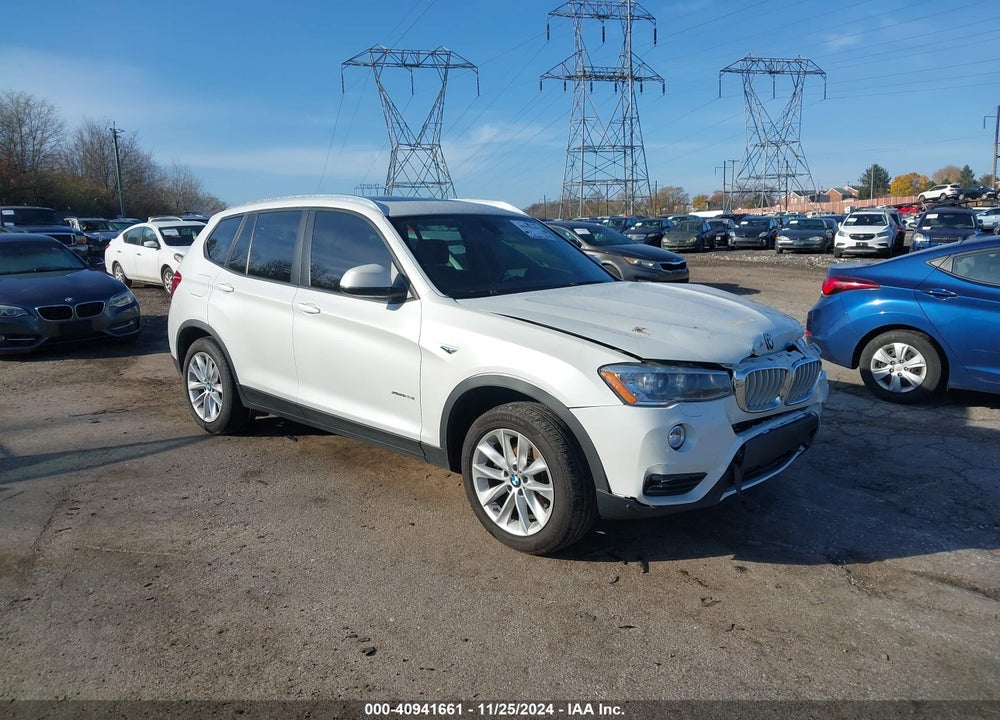 2017 BMW X3 XDRIVE28I VIN: 5UXWX9C35H0T18500