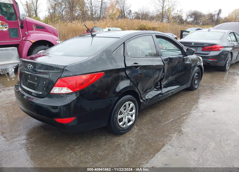 2013 HYUNDAI ACCENT GLS VIN: KMHCT4AE7DU577494