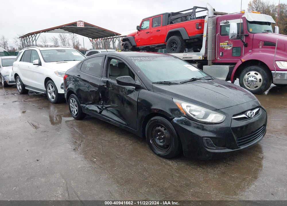2013 HYUNDAI ACCENT GLS VIN: KMHCT4AE7DU577494