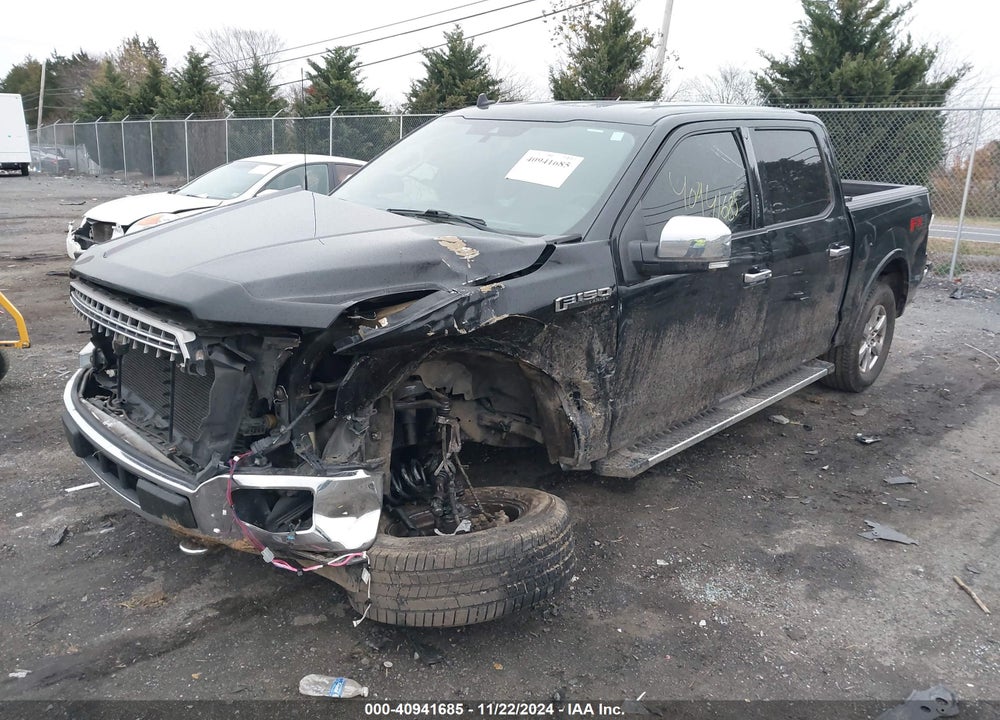 2018 FORD F-150 LARIAT VIN: 1FTEW1EGXJKD60933