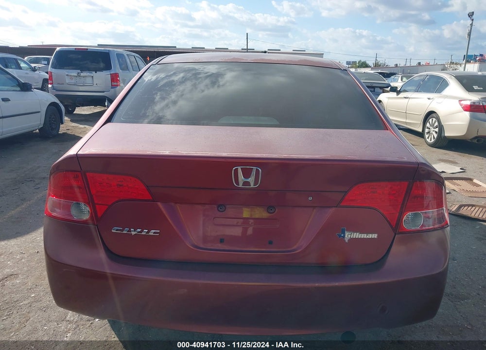 2006 HONDA CIVIC EX VIN: 1HGFA16886L095491