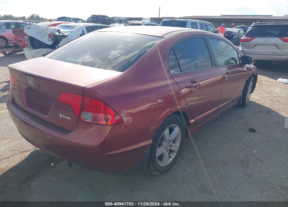 2006 HONDA CIVIC EX VIN: 1HGFA16886L095491
