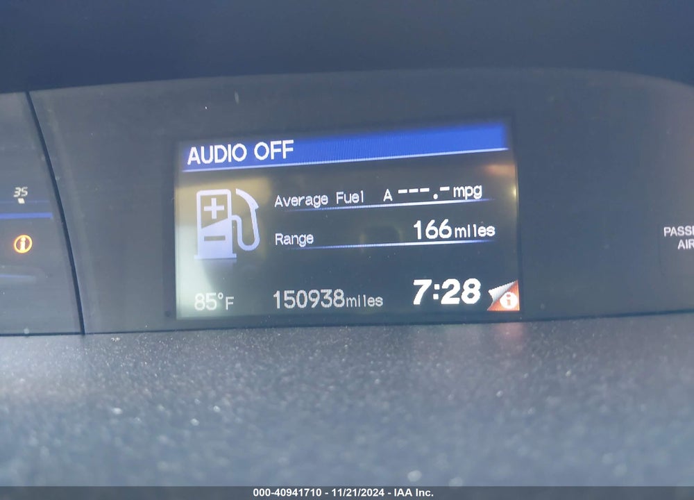 2013 HONDA CIVIC HF VIN: 2HGFB2F65DH544136