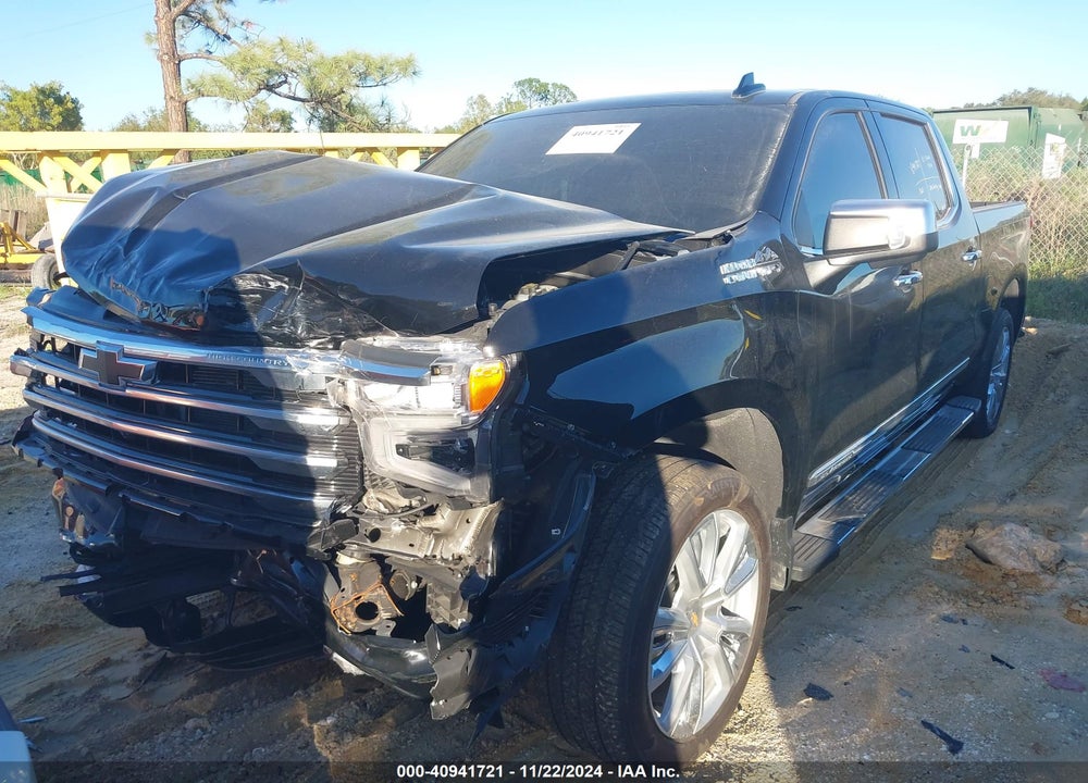 2024 CHEVROLET SILVERADO 1500 4WD SHORT BED HIGH COUNTRY VIN: 2GCUDJED2R1167839