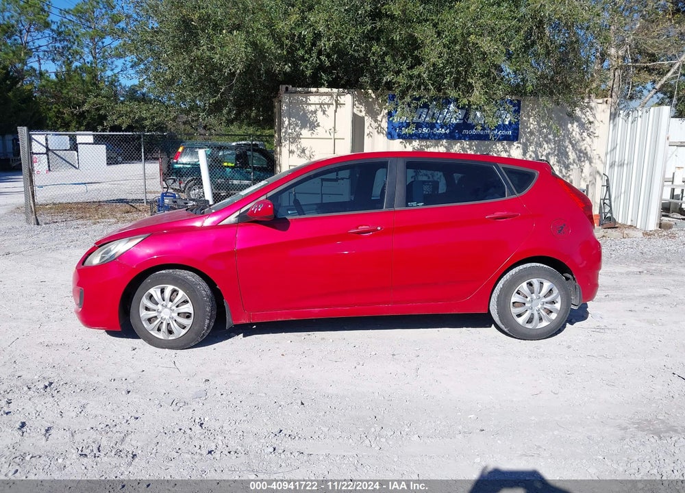 2014 HYUNDAI ACCENT VIN: KMHCT5AE4EU173821