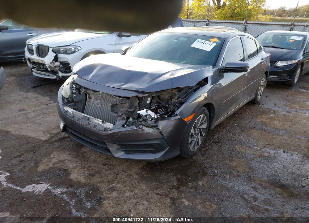 2016 HONDA CIVIC EX VIN: 19XFC2F73GE240159