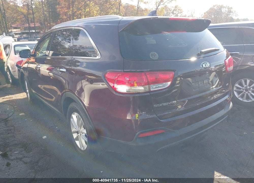2017 KIA SORENTO 2.4L LX VIN: 5XYPGDA35HG236207