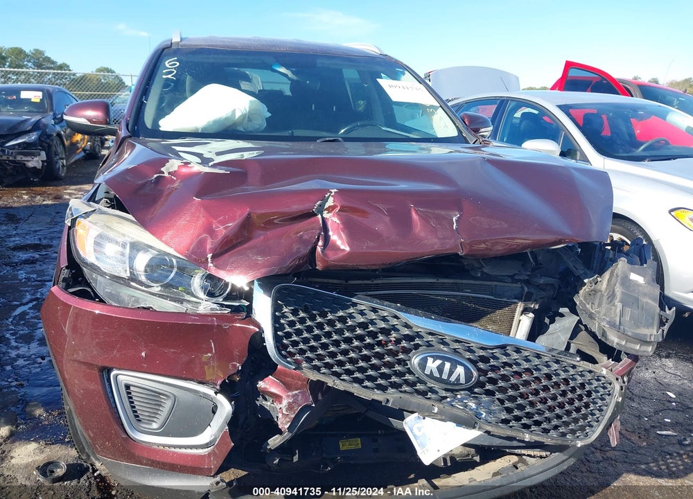 2017 KIA SORENTO 2.4L LX VIN: 5XYPGDA35HG236207