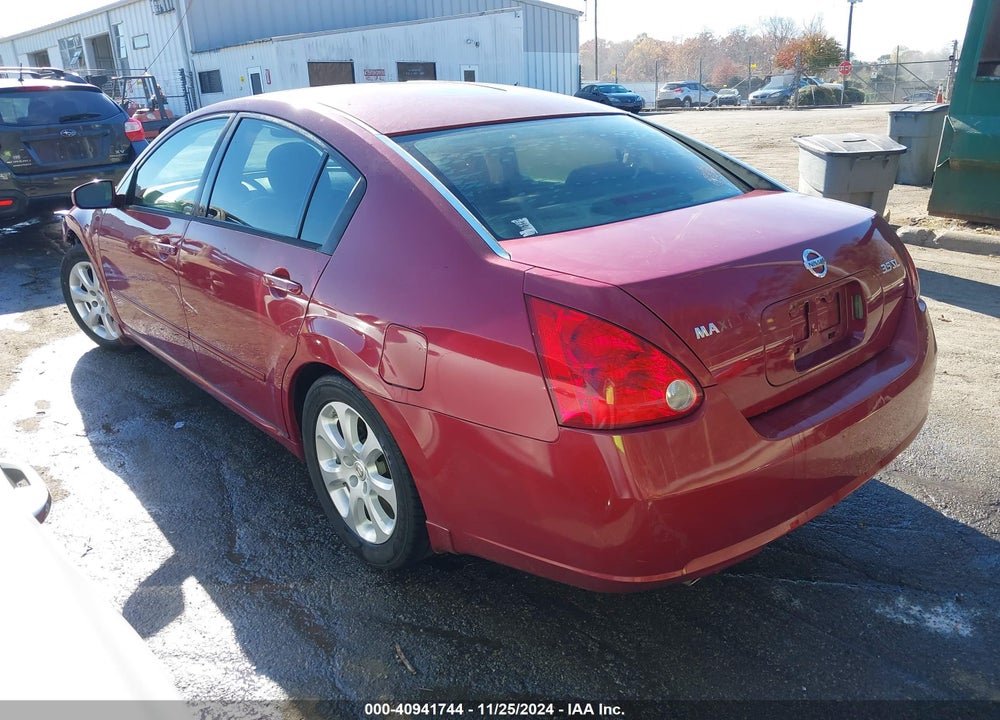 2007 NISSAN MAXIMA 3.5 SL VIN: 1N4BA41E27C858348