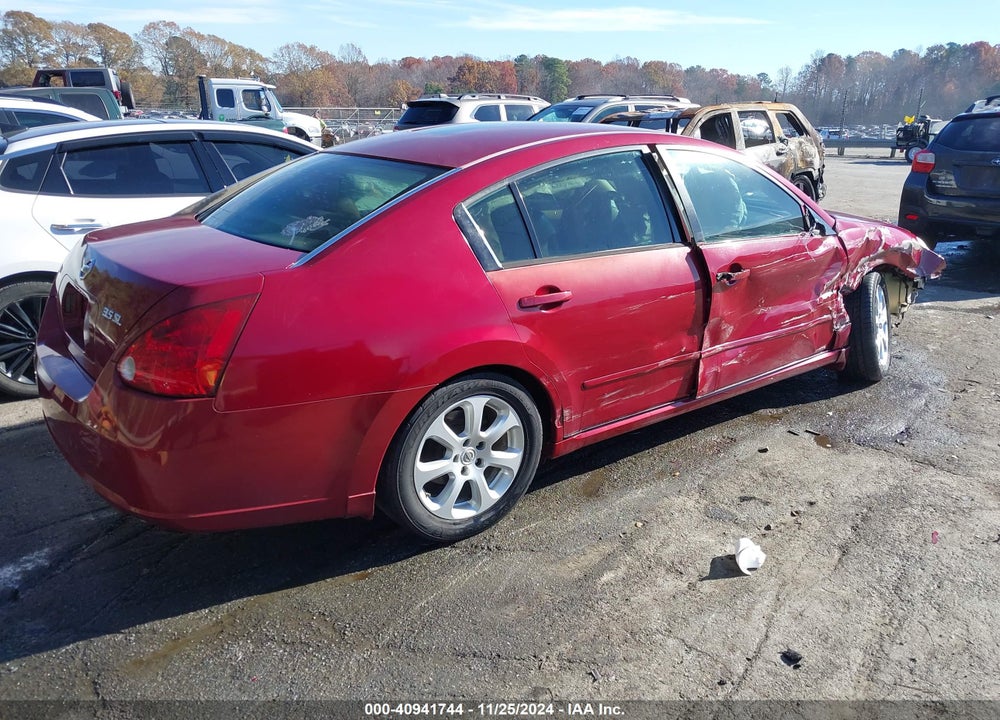 2007 NISSAN MAXIMA 3.5 SL VIN: 1N4BA41E27C858348