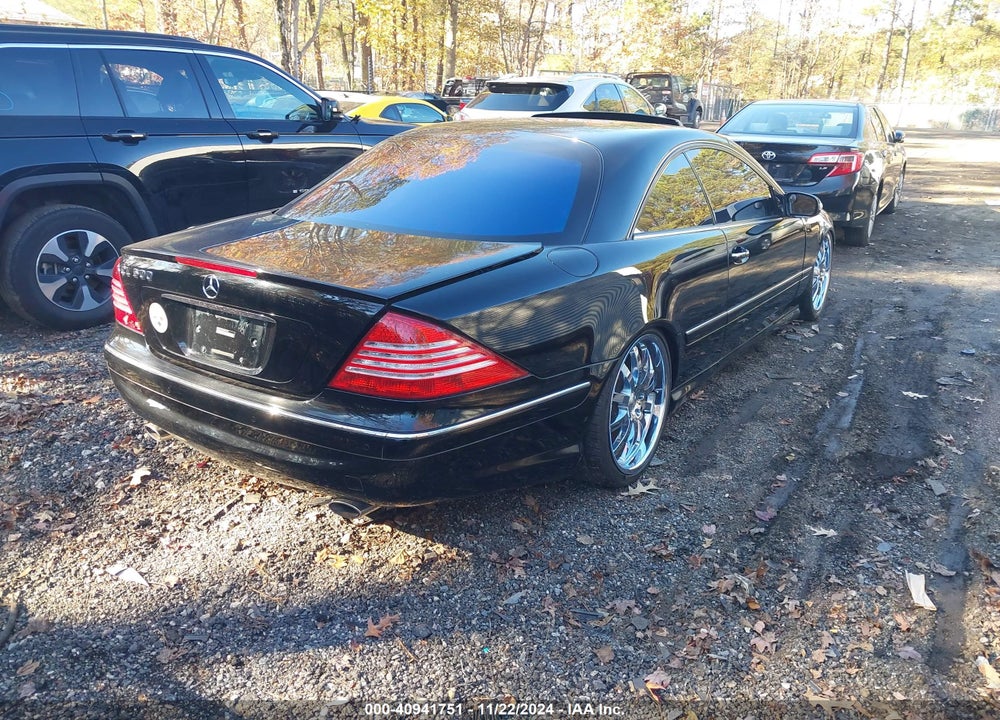 2006 MERCEDES-BENZ CL 500 VIN: WDBPJ75J16A047724