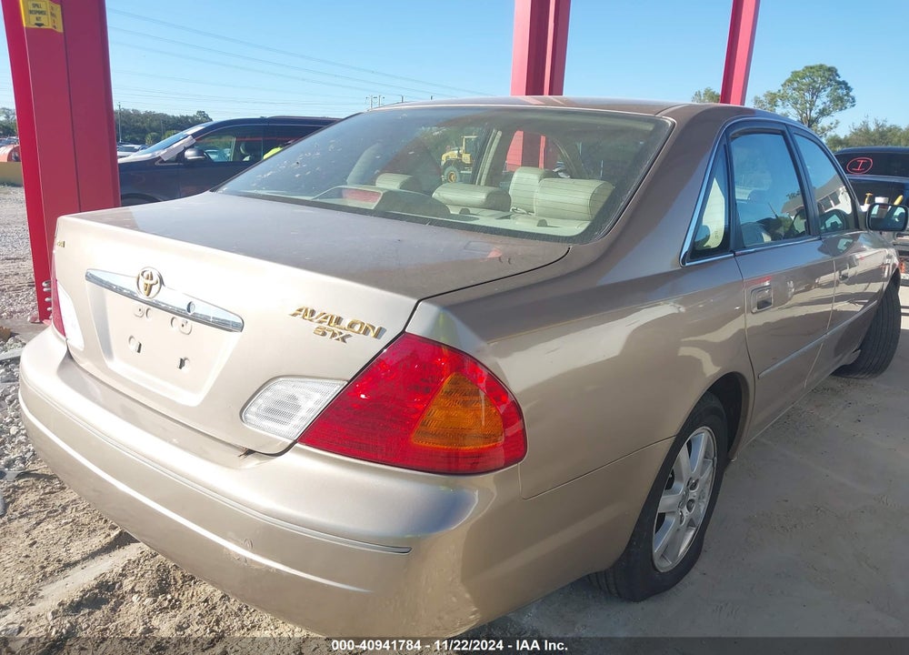 2000 TOYOTA AVALON XLS VIN: 4T1BF28BXYU108814