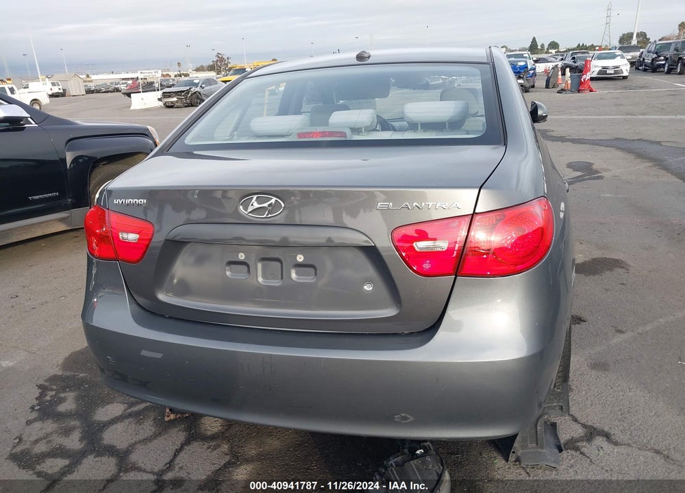 2008 HYUNDAI ELANTRA GLS/SE VIN: KMHDU46D58U349081