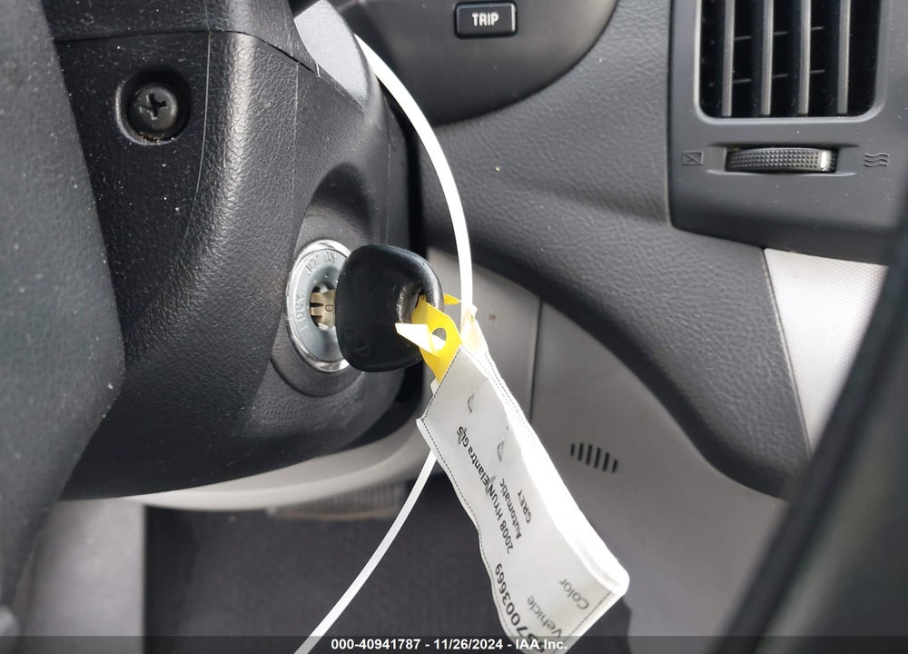 2008 HYUNDAI ELANTRA GLS/SE VIN: KMHDU46D58U349081