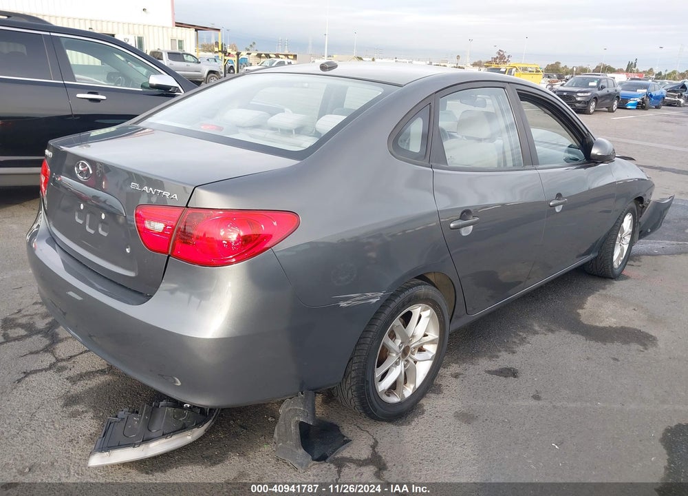 2008 HYUNDAI ELANTRA GLS/SE VIN: KMHDU46D58U349081