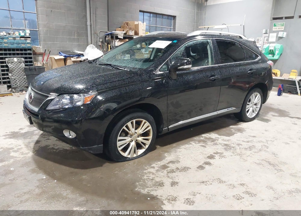 2010 LEXUS RX 450H VIN: JTJBC1BA2A2025898