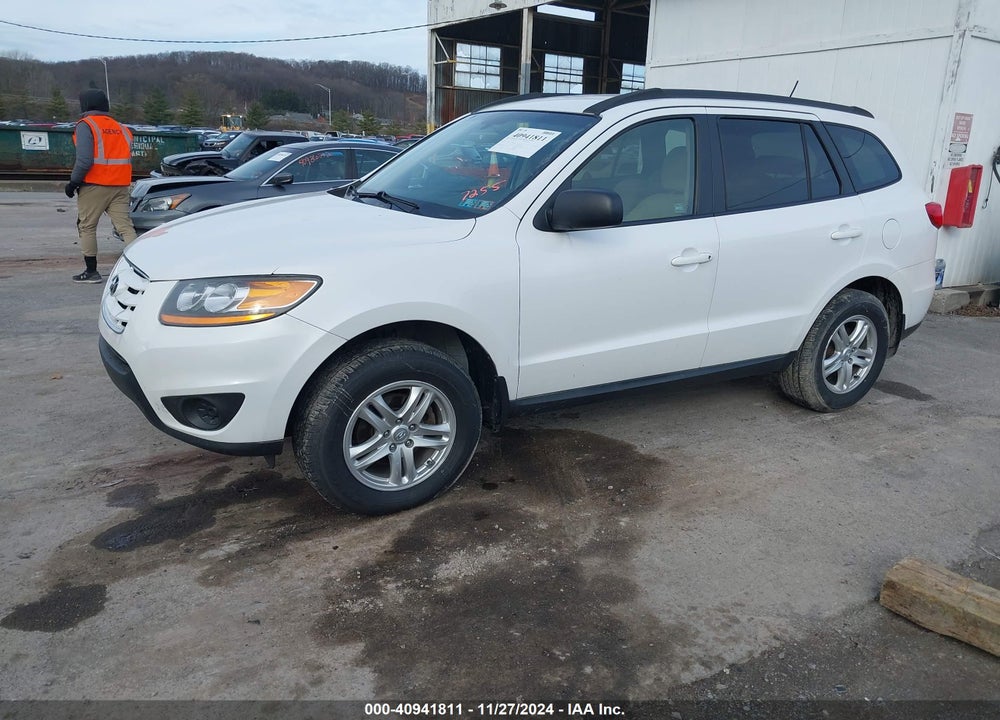 2011 HYUNDAI SANTA FE GLS VIN: 5XYZG3ABXBG027255
