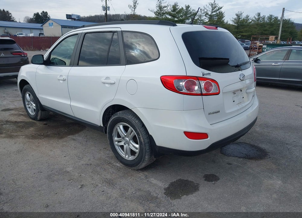 2011 HYUNDAI SANTA FE GLS VIN: 5XYZG3ABXBG027255