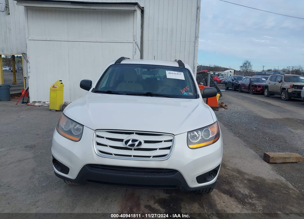 2011 HYUNDAI SANTA FE GLS VIN: 5XYZG3ABXBG027255