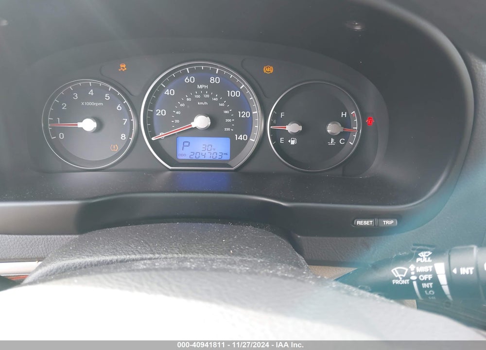 2011 HYUNDAI SANTA FE GLS VIN: 5XYZG3ABXBG027255