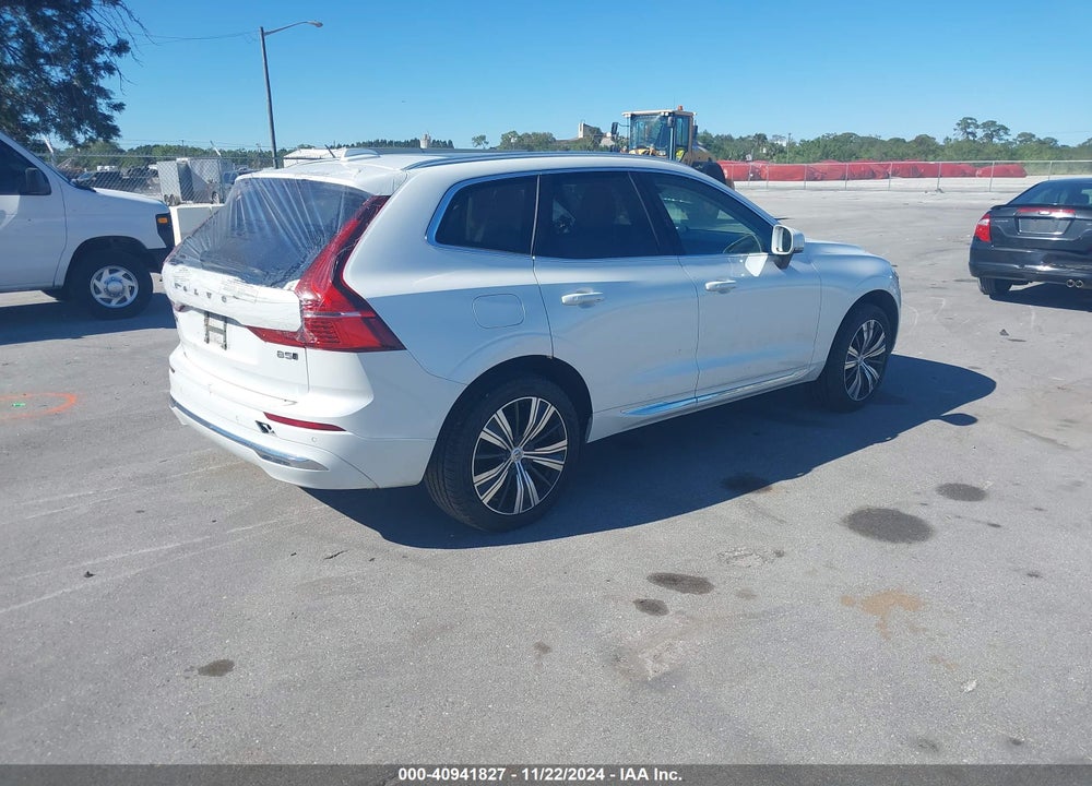 2022 VOLVO XC60 B5 INSCRIPTION VIN: YV4L12RL4N1960651